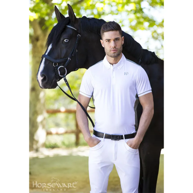 Horseware  Platinum Torino Mens Breeches - White
